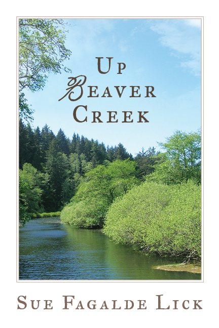 UP Beaver Creek front cover, flowing water, green trees and shrubs, blue sky